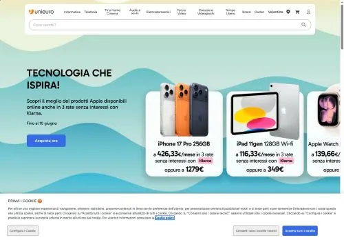 Unieuro Giugno 2026