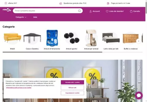 VidaXL Febbraio 2026