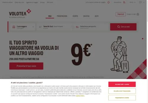 Volotea Settembre 2026