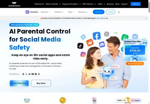 Wondershare FamiSafe Gennaio 2026