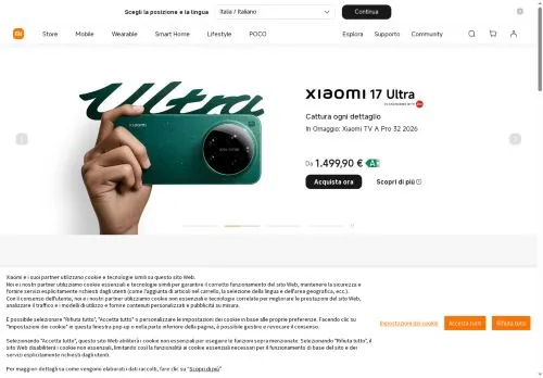 Xiaomi Luglio 2026