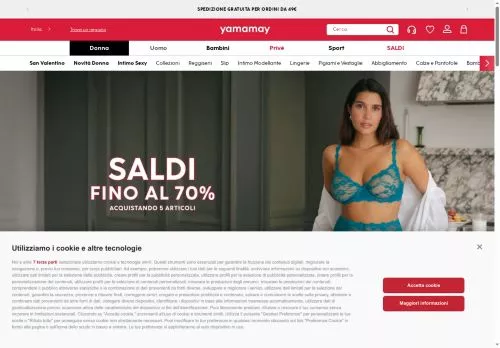 Yamamay Gennaio 2026