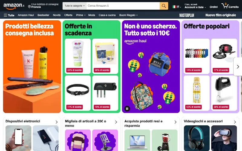 Amazon Ottobre 2026