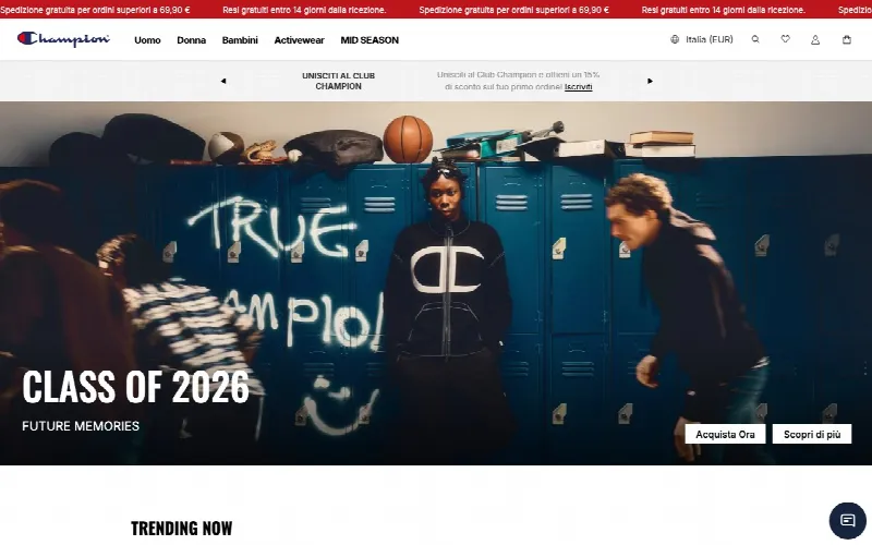 Champion Ottobre 2026