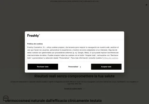Freshly Cosmetics Ottobre 2026