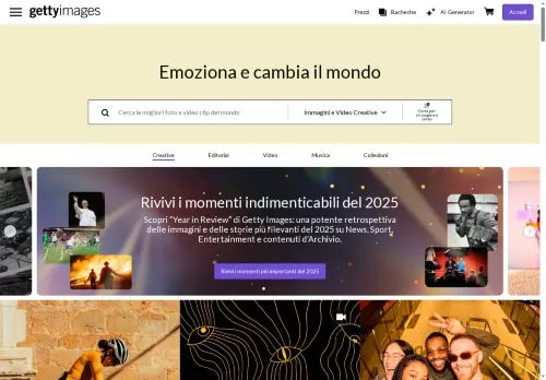 Getty Images Dicembre 2025