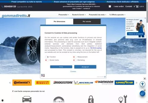 Gommadiretto.it Dicembre 2025