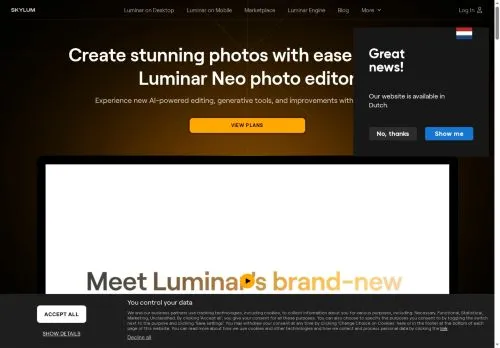 Luminar Neo Ottobre 2026