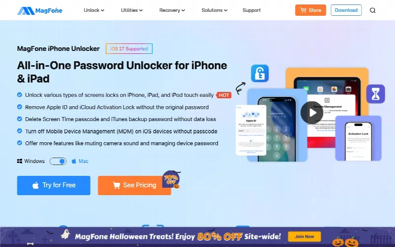 MagFone iPhone Unlocker Ottobre 2026