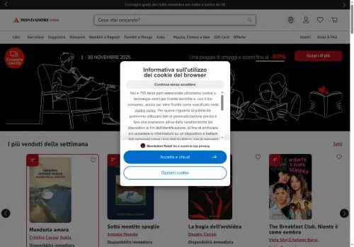 Mondadori Novembre 2025