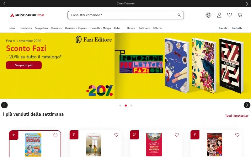 Mondadori Ottobre 2026