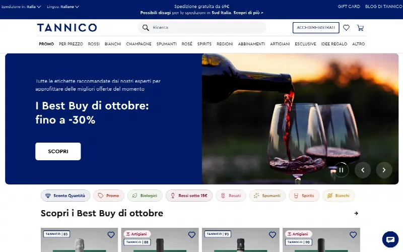 Tannico Ottobre 2026