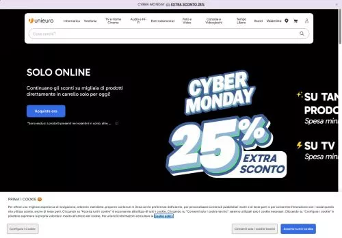 Unieuro Dicembre 2025