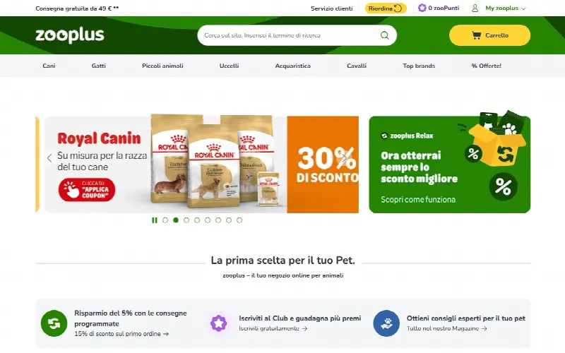Zooplus Ottobre 2026