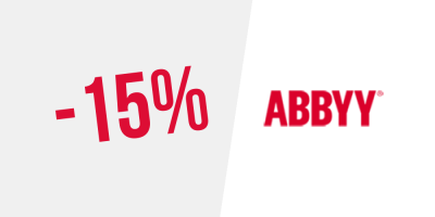 Esclusivo ! 15% di sconto su ABBYY FineReader 15 Corporate