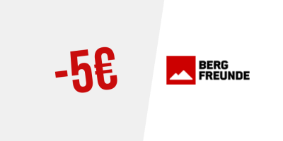 5€ di sconto su Bergfreunde — Iscriviti alla newsletter