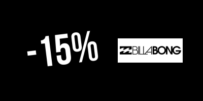 15% di sconto su Billabong — Iscriviti alla newsletter