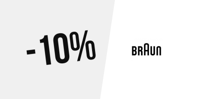 10% di sconto su Braun — Iscriviti alla newsletter