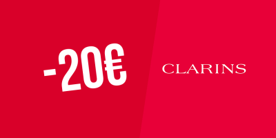 Solo per questo mese 20€ di benvenuto su Clarins — Iscriviti alla newsletter
