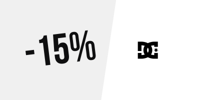 15% di sconto su DC Shoes — Iscriviti alla newsletter