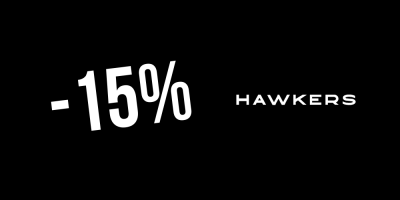 15% di sconto su Hawkers