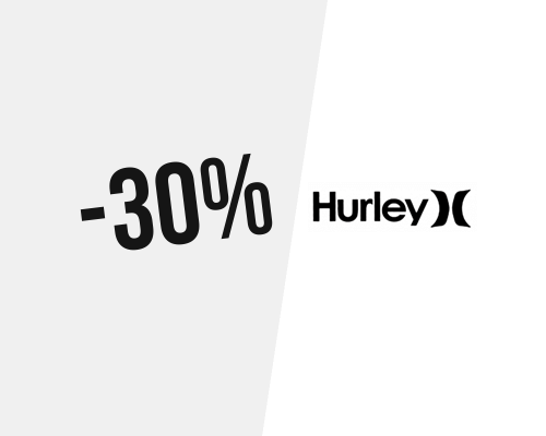 Fino al -30% di sconto su Hurley