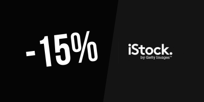 15% di sconto sugli abbonamenti di iStock