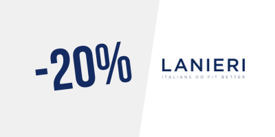 20% di sconto su Lanieri