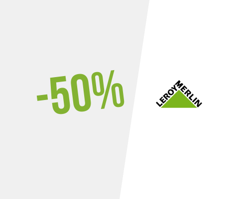 Sconti fino al 50% su tanti prodotti come cucini, tende e molto altro su Leroy Merlin
