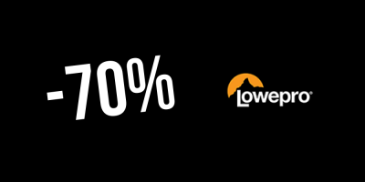 Outlet ! Fino al 70% di sconto su Lowepro