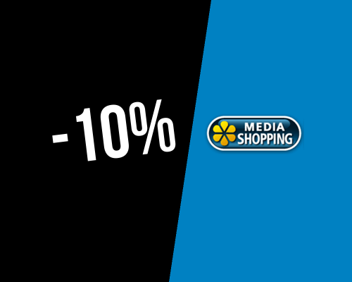 10% di sconto su Mediashopping (Iscriviti a la newsletter)