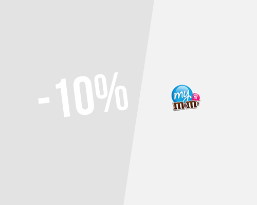 10% di sconto su My M&M’s