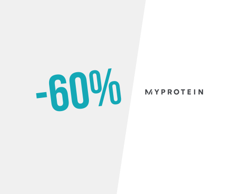 Saldi fino al 60% + 25% di sconto extra su Myprotein