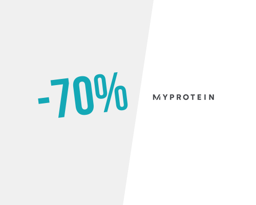 Saldi ! Fino al 70% + 15% di sconto su Myprotein