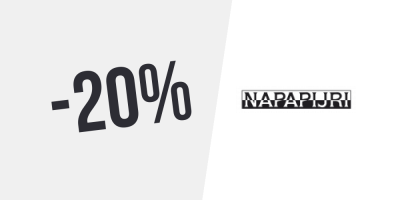 Esclusivo! 20% di sconto su Napapijri