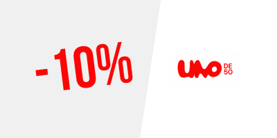 Sconto del 10% su UNOde50 — Iscriviti alla newsletter
