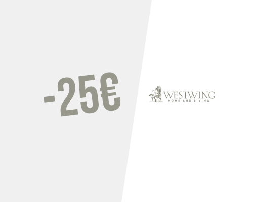 25€ di sconto su Westwing — Iscriviti alla newsletter
