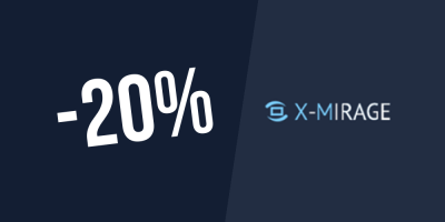 Esclusivo per dicembre ! 20% di sconto su X-Mirage